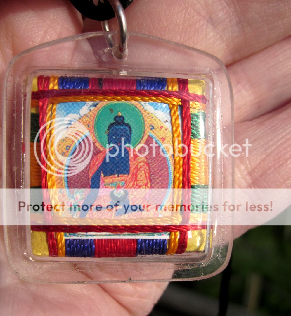 HEALING PROTECTIVE MEDICINE BUDDHA TIBETAN BUDDHIST PENDANT AMULET